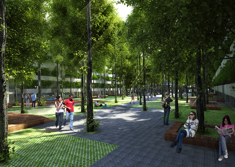 Архитектура дня: озеленение террас кампуса в Хошимине