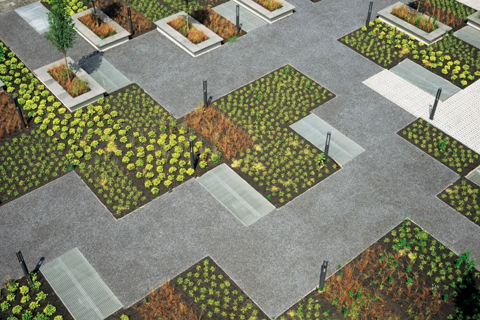 Сад на крыше дома: Green Place в Милане