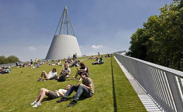 Ландшафтный дизайн крыши в Нидерландах