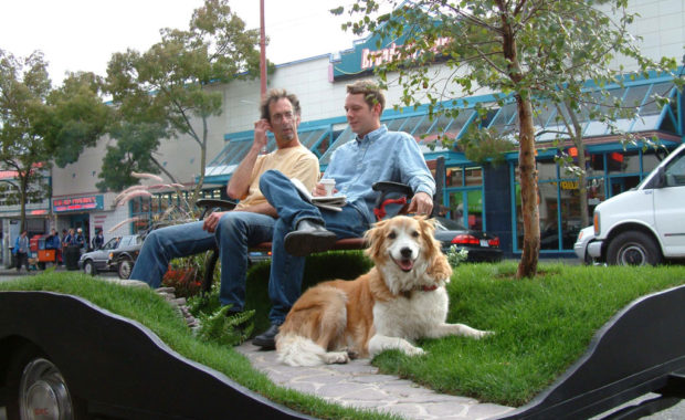 Необычные варианты зеленой крыши: мобильный парк в Сиэтле