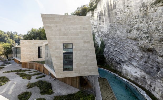 Интенсивное озеленение крыш жилого комплекса в Австрии