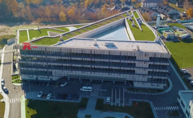 Здание «R&D Ренова» с крышей ZinCo получило сертификат LEED